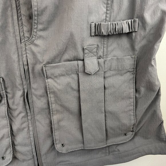 Duluth Heirloom Gardening Utility Cargo Vest in Charcoal Gray Size XL #14752 - Picture 8 of 12